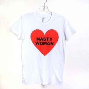 American Apparel Nasty Woman Graphic Tee | M